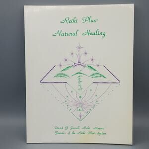 Reiki Plus: Natural Healing by David G. Jarrell 1991 Hard to Find Cover